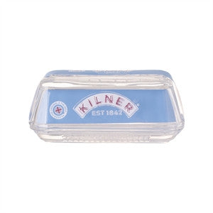 KILNER GLASS BUTTER DISH AND LID - burkes_Hardware