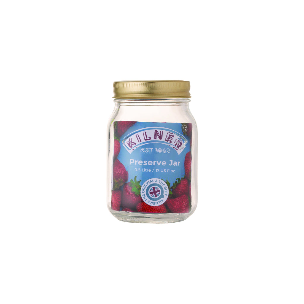 KILNER PRESERVE JAR 0.5 LITRE - burkes_Hardware