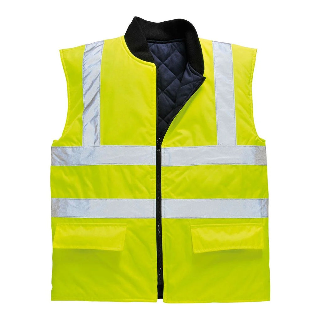 Hi-vis Reversible Bodywarmer