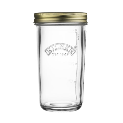 Kilner Wide Mouth Preserve Jar 1 Litre