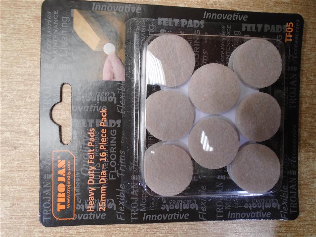 1"" FELT PADS TROJAN - Burkes of Rathnew