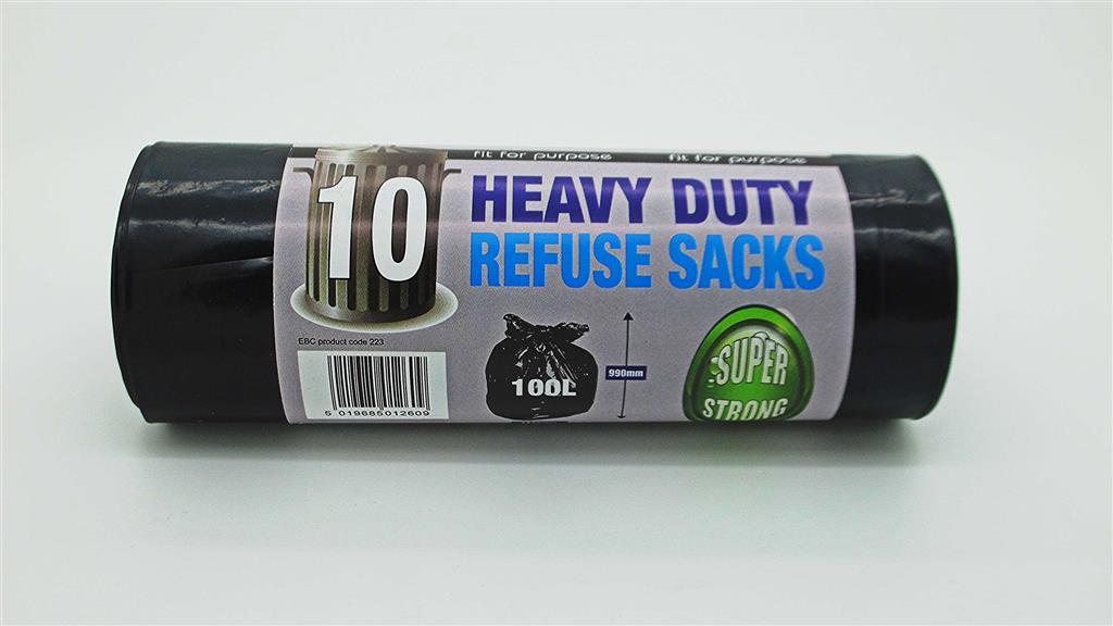 10 HEAVY DUTY REFUSE SACKS - Burkes of Rathnew