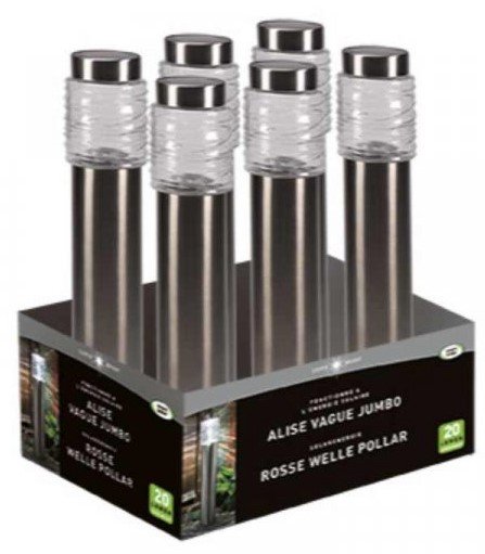 Super Bright Jumbo Wave Bollard - 20 lumen