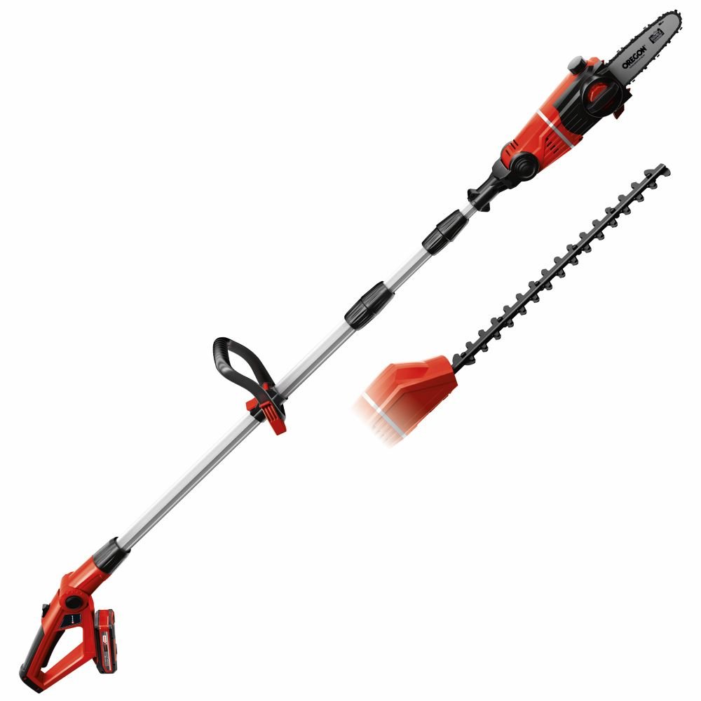 Power X-Change 18V Cordless High Reach Hedge Trimmer and Pruner