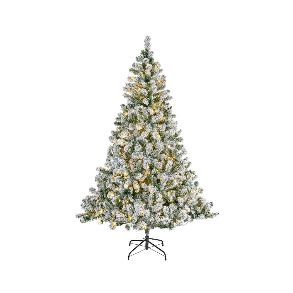 Imperial Pine Snowy Pre-Lit Christmas Tree 7ft