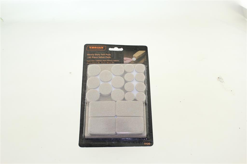 42PCE MULTI PACK FELT PADS - Burkes of Rathnew