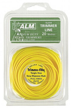 TRIMMERLINE YELLOW 2.4MM PETROL - burkes_Hardware