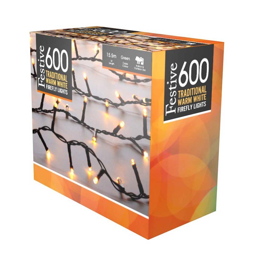 600 FIREFLY LIGHTS WARM WHITE - Burkes of Rathnew