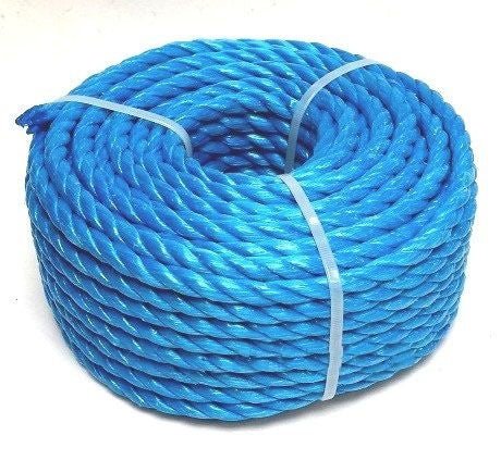 6mm Blue Poly Rope 200M - Burkes of Rathnew