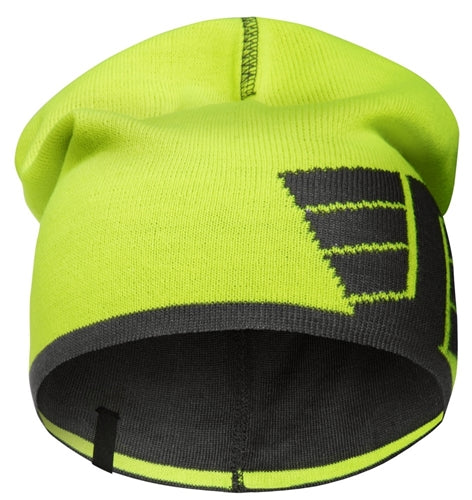 Snickers Reversible Beanie - High Vis Yellow/Steel Grey