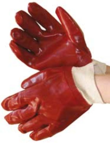 PVC Knitted Wrist Gloves (PV90A) - burkes_Hardware