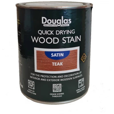 Exterior Wood Stain 700ml, Teak