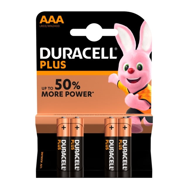 Duracell AAA Batteries 4 Pack