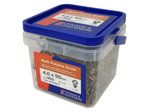 Multi Purpose Screw ZYP 4.0x50 Tub 900