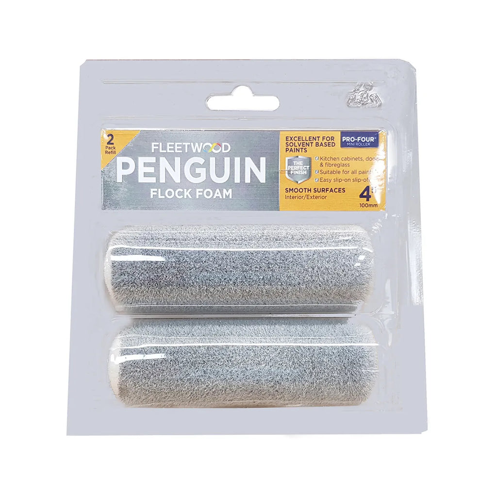 Fleetwood Penguin Flock Foam Sleeve 2 Pack 4″