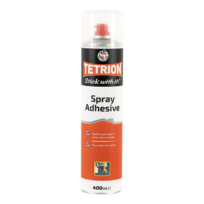 Tetrion Spray Adhesive 400ml - burkes_Hardware