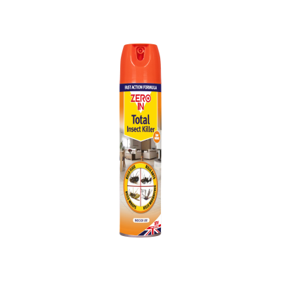 Zero In Total Insect Killer Aerosol 300ml - burkes_Hardware