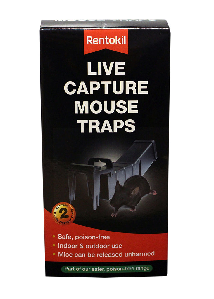 Rentokil Live Capture Mouse Traps