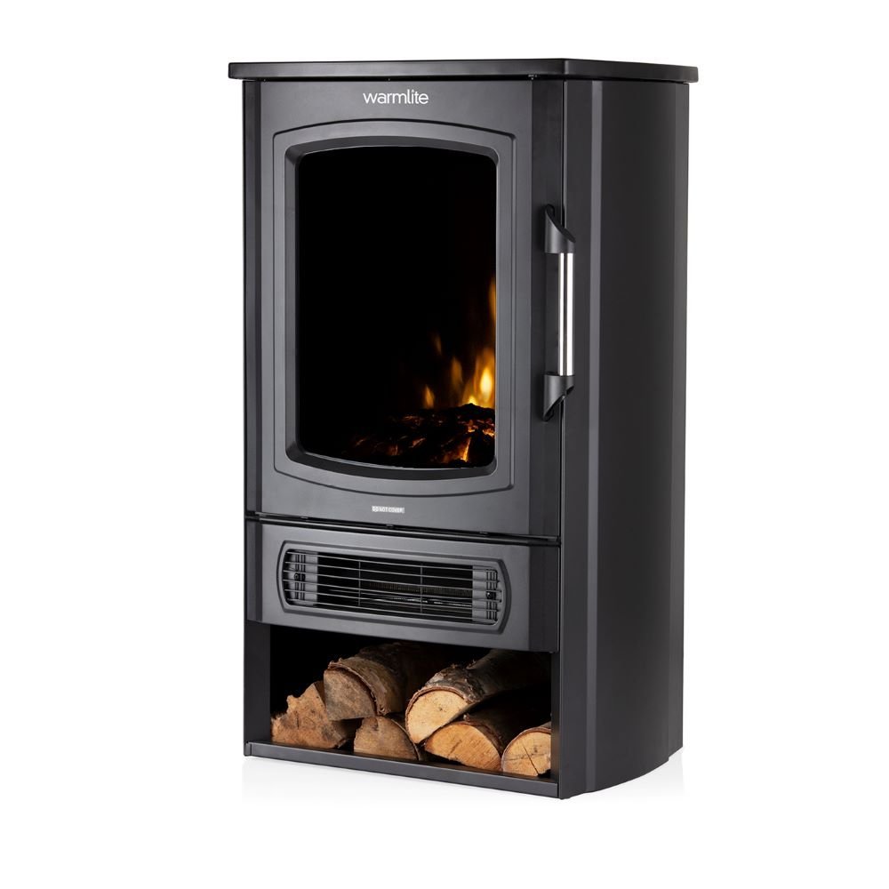 Ambleside 2KW Portable Standing Fireplace Heater - Burkes of Rathnew