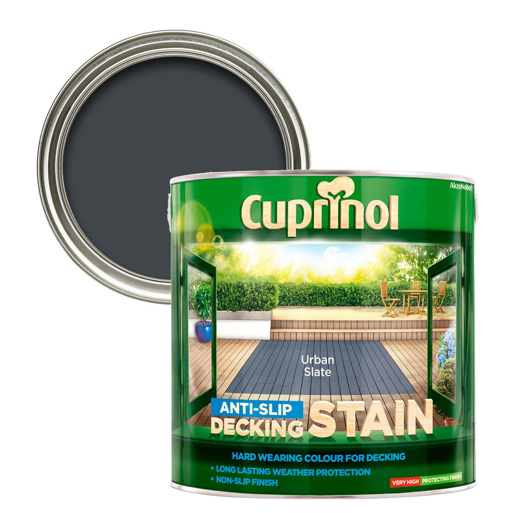 ANTI - SLIP DECK/STAIN URBAN SLATE 2.5L - Burkes of Rathnew