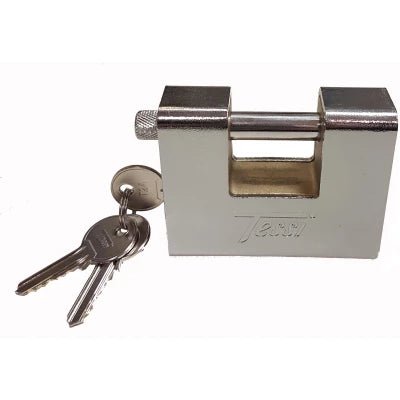 Armoured Padlock, 90mm Keyed Alike - Burkes of Rathnew