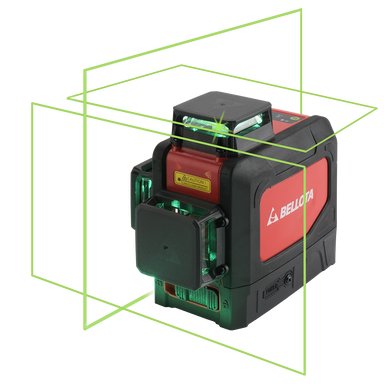 Bellota Green 3 X 360° 30m Laser Level for Levelling Work - Burkes of Rathnew