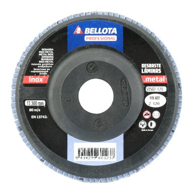 Bellota Polyamide Flat Base Disc for Stainless Steel - Metal Grinding - Burkes of Rathnew