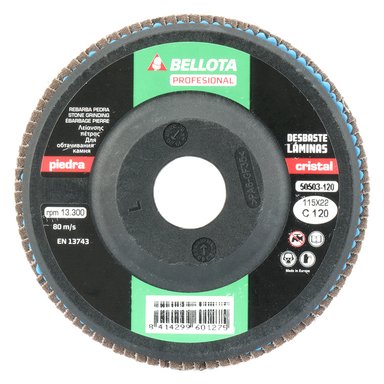 Bellota Polyamide Flat Base Flap Disc for Stone Grinding - Burkes of Rathnew