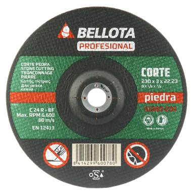 Bellota Professional Abrasive Stone Cutting Disc - Burkes of Rathnew