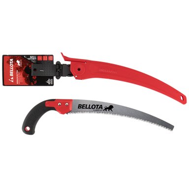 Bellota Pruning Saw with 13" Curved Blade and Curved Bi - Material Handle - Burkes of Rathnew