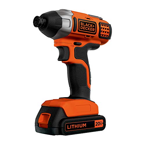 Black and Decker 18V Impact Driver with 1.5Ah Battery & 400mA Charger - Burkes of Rathnew