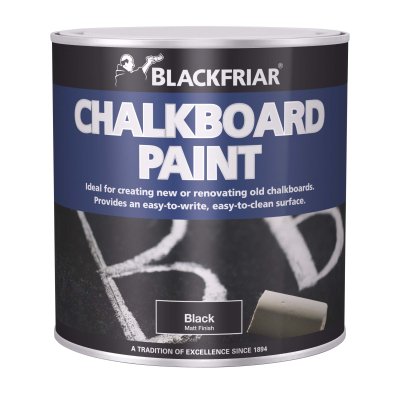 Blackfriar Chalkboard Paint 125ml Black - Burkes of Rathnew