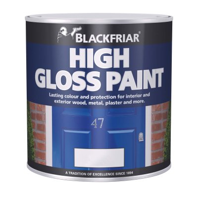 Blackfriar High Gloss Paint 250ml Black - Burkes of Rathnew