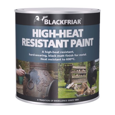 Blackfriar High - Heat Resistant Paint 250ml Black - Burkes of Rathnew