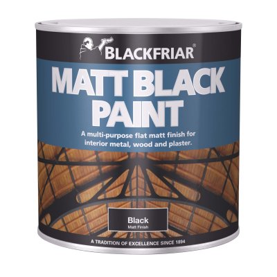 Blackfriar Matt Black Paint 250ml - Burkes of Rathnew