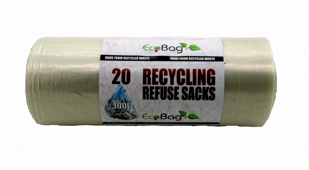 CLEAR RECYCLING SACKS - Burkes of Rathnew