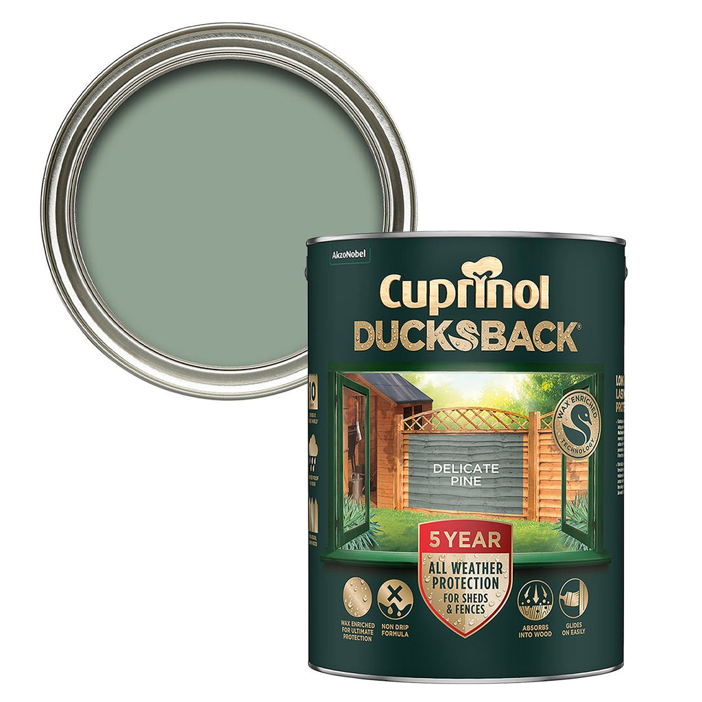 Cuprinol 5 Year Ducksback Delicate Pine 5L - Burkes of Rathnew