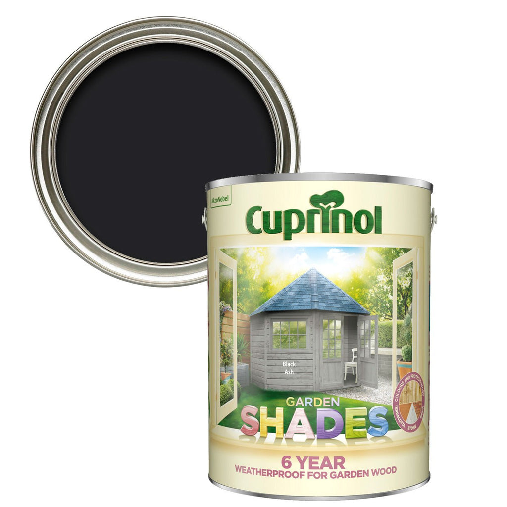 CUPRINOL GARDEN SHADES BLACK ASH 5L - Burkes of Rathnew