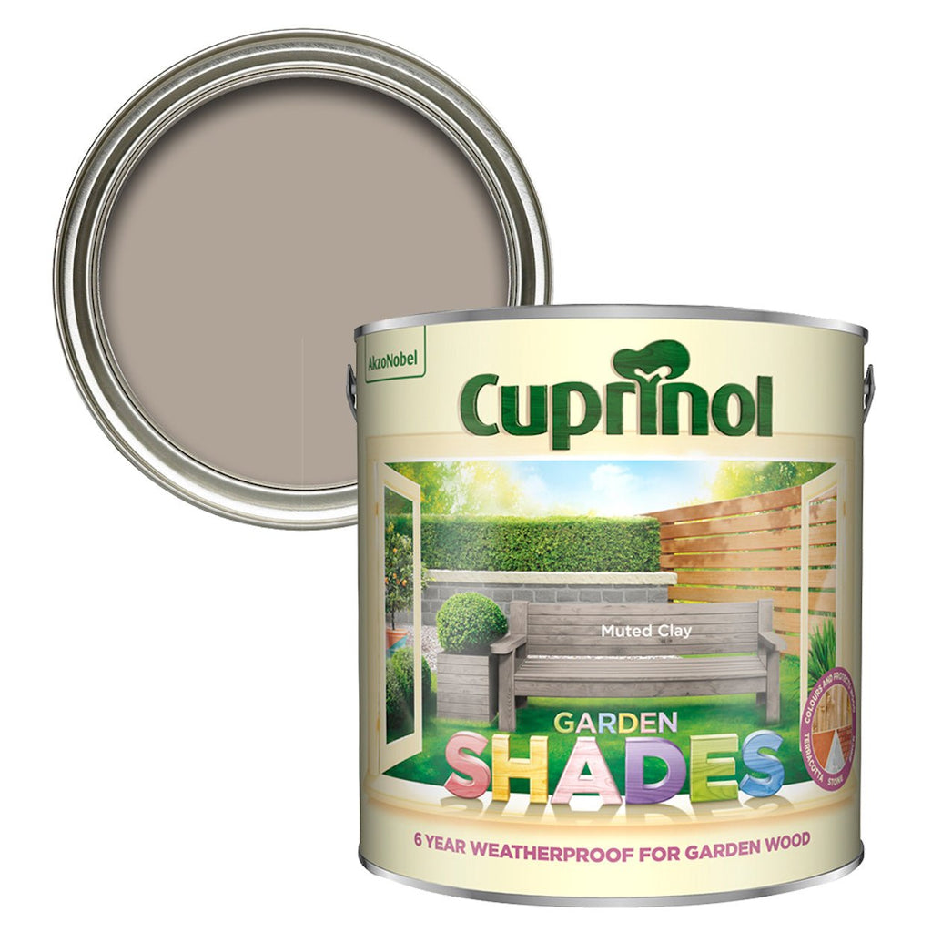 CUPRINOL GARDEN SHADES MUTED CLAY 2.5L - Burkes of Rathnew