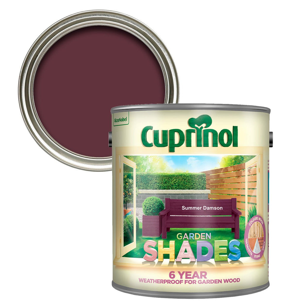 CUPRINOL GARDEN SHADES SUMMER DAMSON 2.5L - Burkes of Rathnew