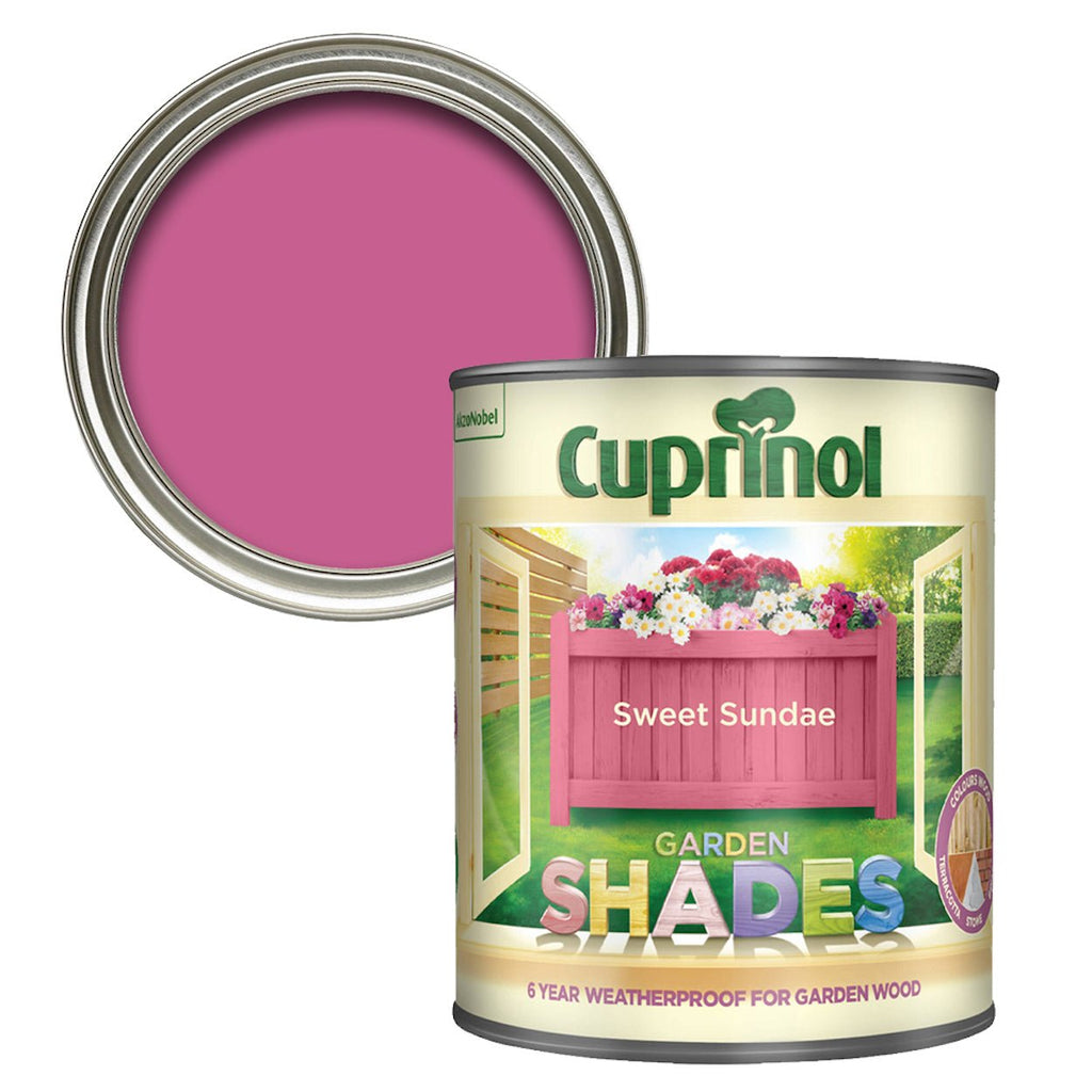 CUPRINOL GARDEN SHADES SWEET SUNDAE 1L - Burkes of Rathnew