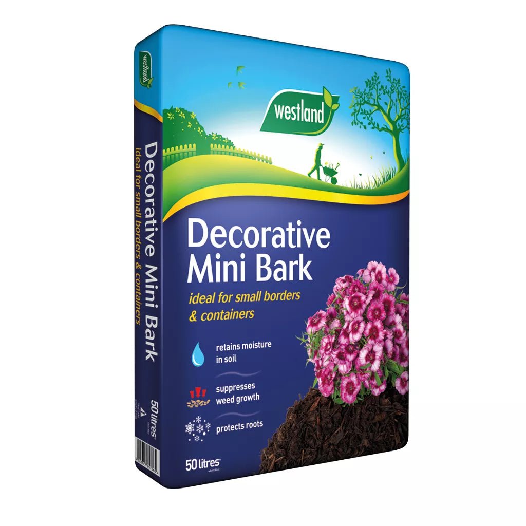 DECORATIVE MINI BARK MULCH 50L - Burkes of Rathnew