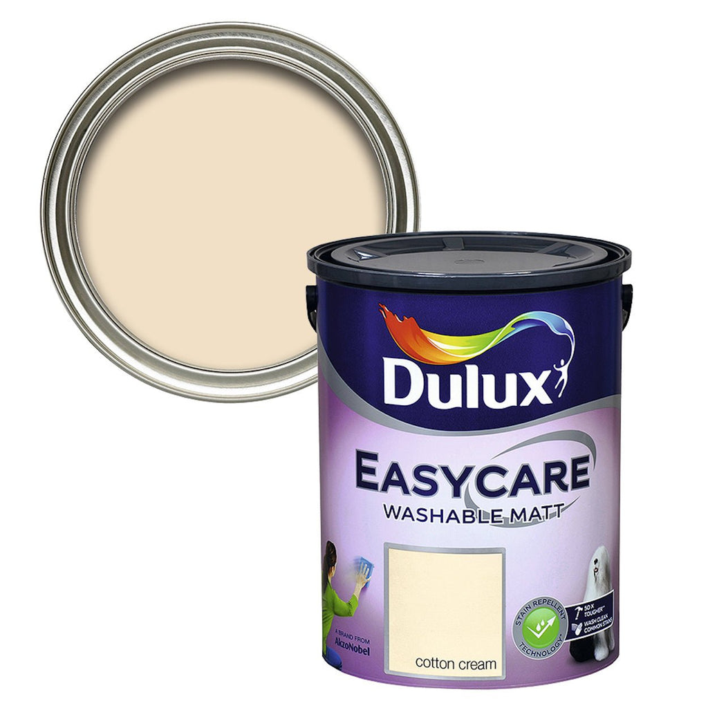 Dulux Easycare Cotton Cream 5L - Burkes of Rathnew