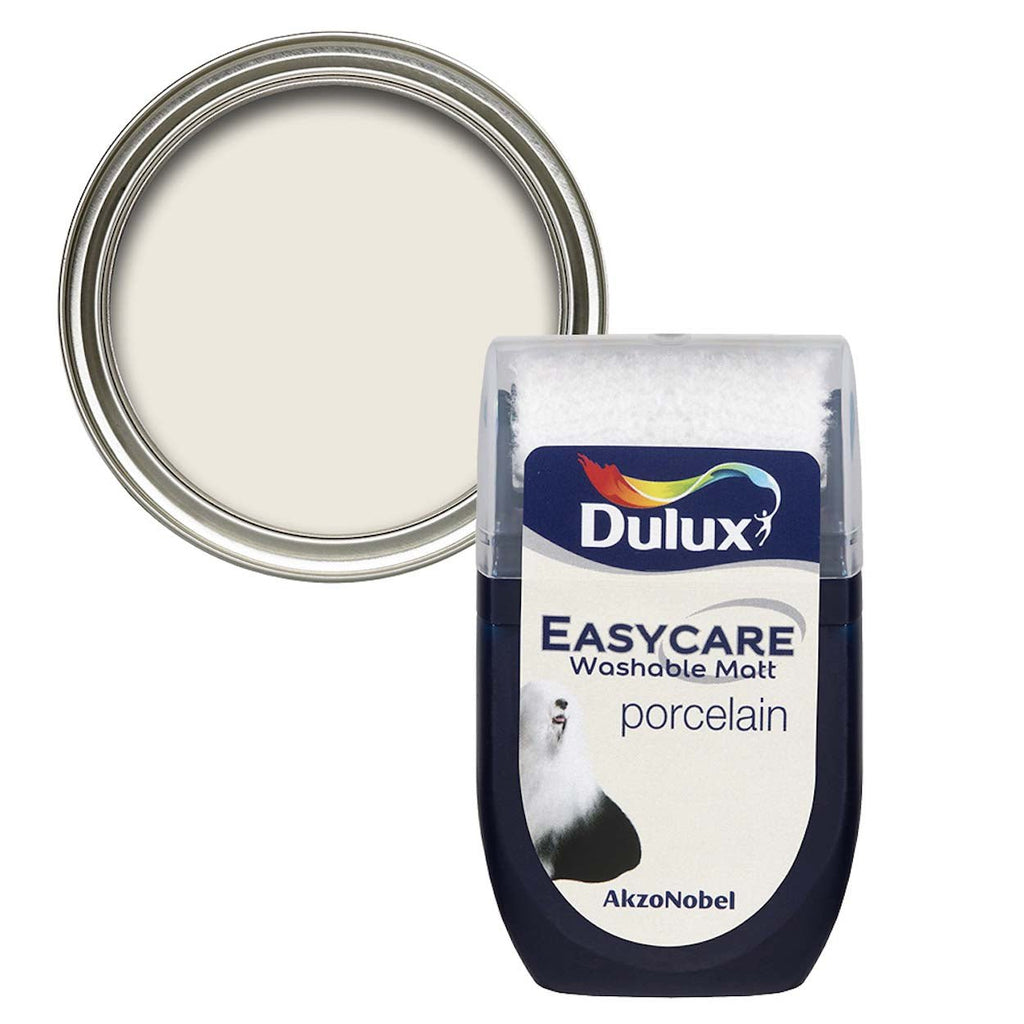 Dulux Easycare Matt Tester Porcelain 30ml - Burkes of Rathnew