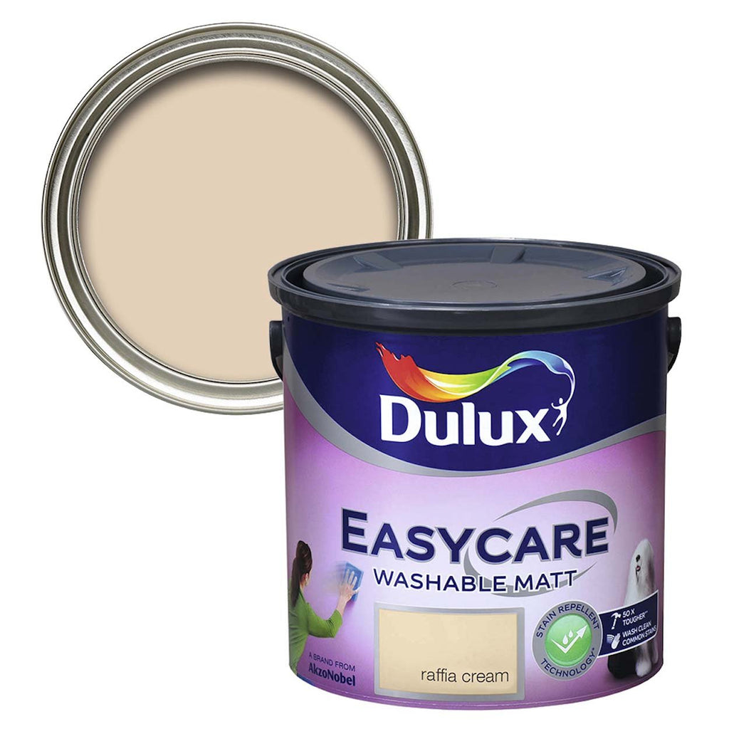 Dulux Easycare Raffia Cream 2.5L - Burkes of Rathnew