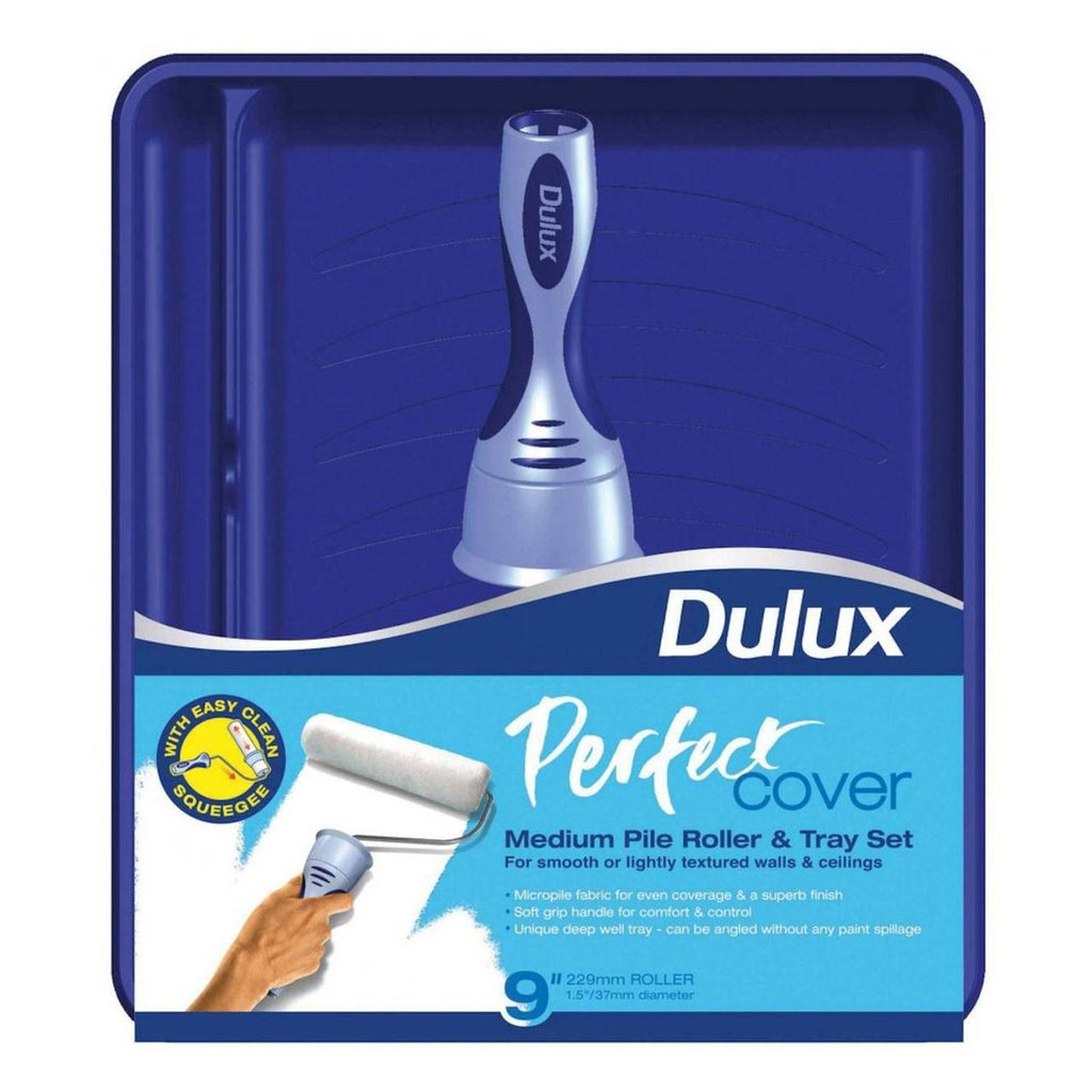 Dulux Perfect Cover Medium Pile Roller & Tray - Burkes of Rathnew