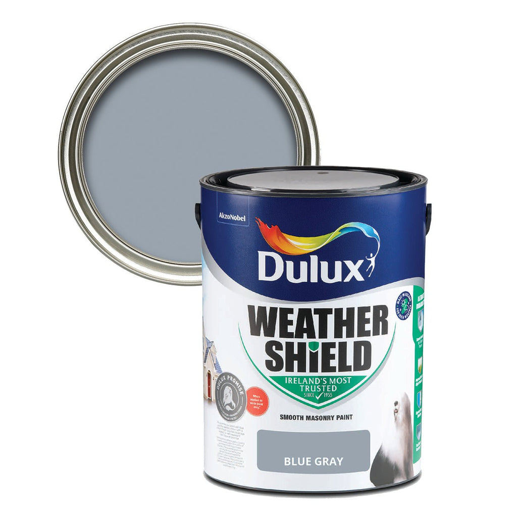 Dulux Weathershield Blue Grey 5L - Burkes of Rathnew