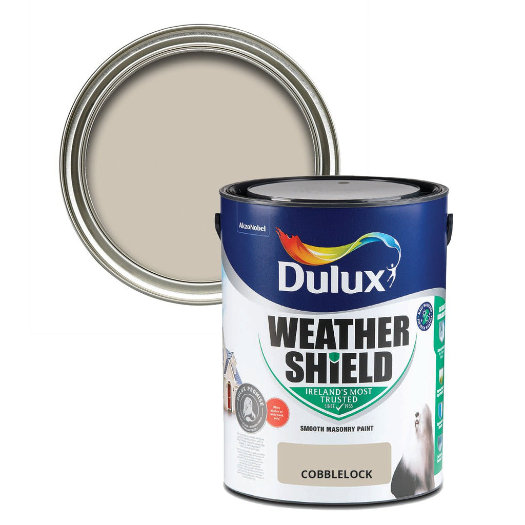 Dulux Weathershield Cobblelock 5L - Burkes of Rathnew