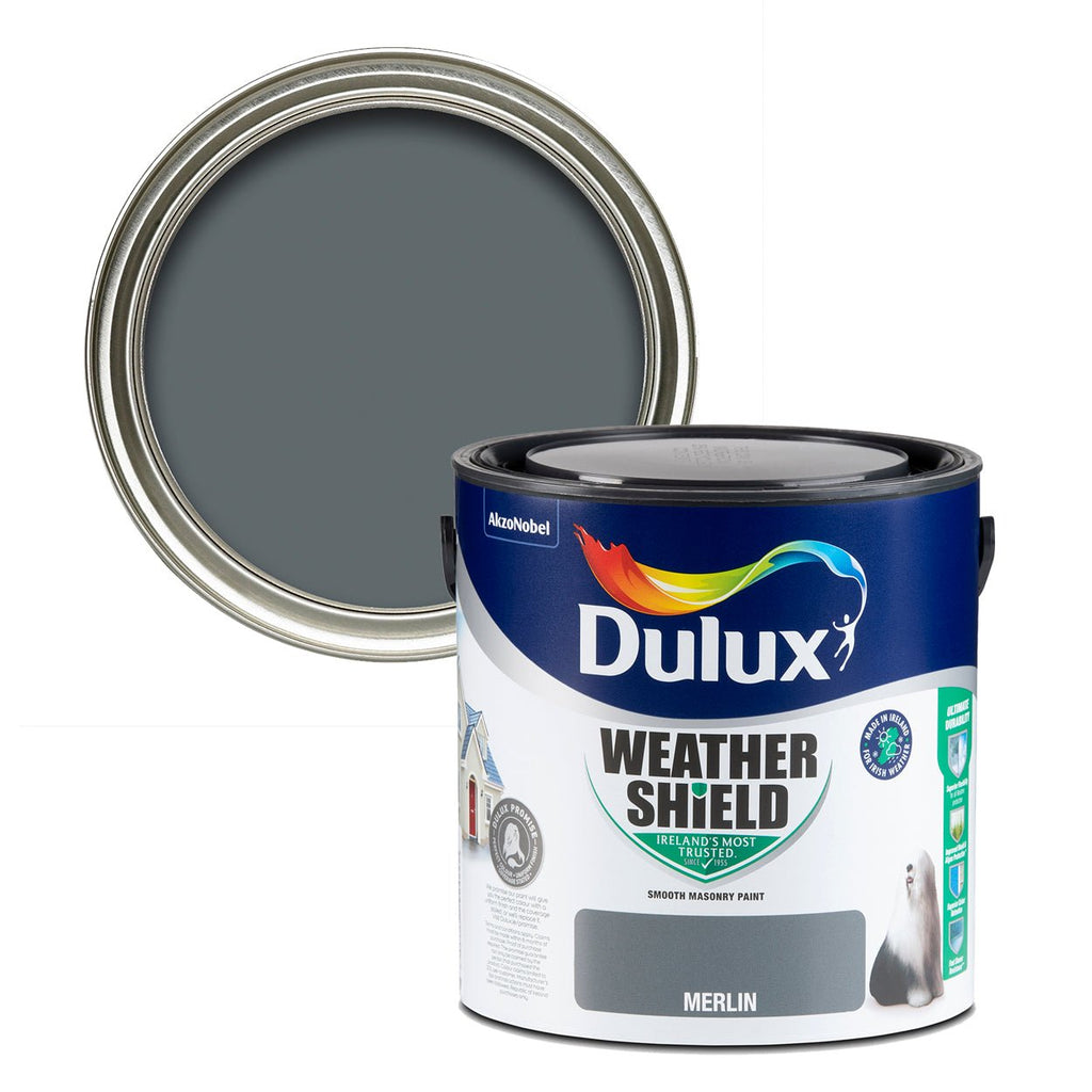 Dulux Weathershield Merlin 2.5L - Burkes of Rathnew