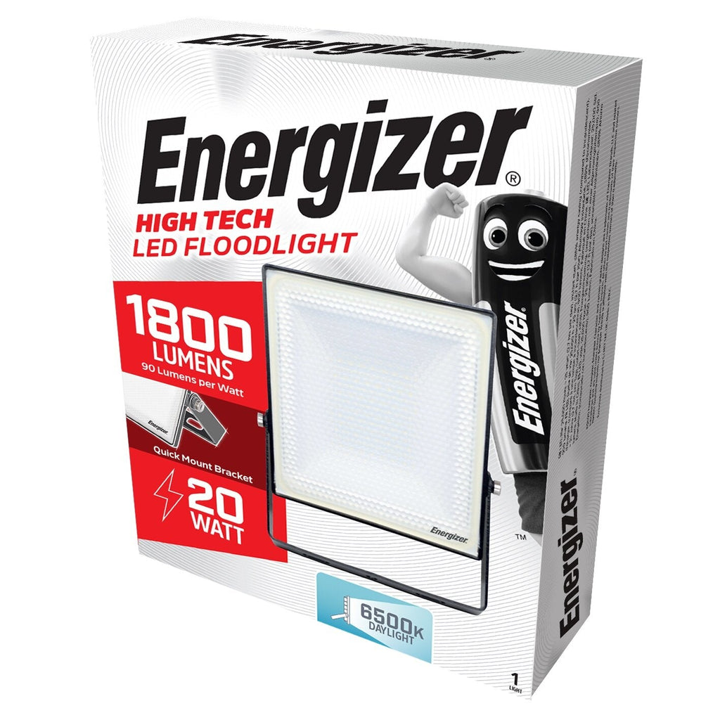 ENERGISER 20w LED FLOODLIGHT 1800 lumens - Burkes of Rathnew